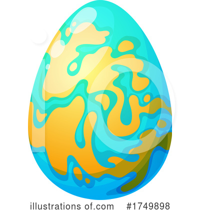 Royalty-Free (RF) Egg Clipart Illustration by Vector Tradition SM - Stock Sample #1749898