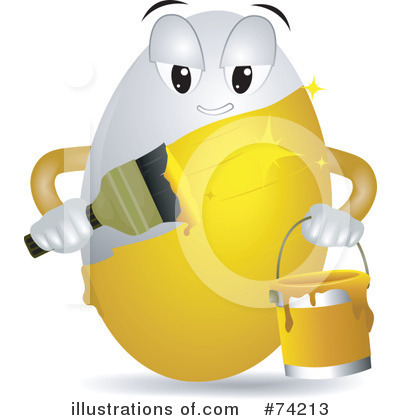 Royalty-Free (RF) Egg Clipart Illustration by BNP Design Studio - Stock Sample #74213
