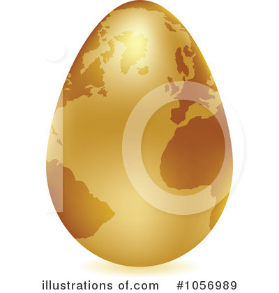 Royalty-Free (RF) Egg Globe Clipart Illustration by Andrei Marincas - Stock Sample #1056989