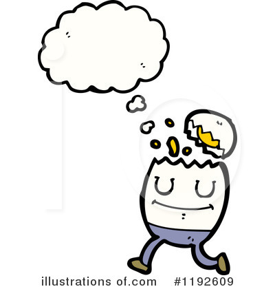 Royalty-Free (RF) Egg Man Clipart Illustration by lineartestpilot - Stock Sample #1192609