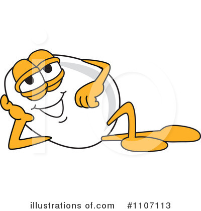 Royalty-Free (RF) Egg Mascot Clipart Illustration by Mascot Junction - Stock Sample #1107113