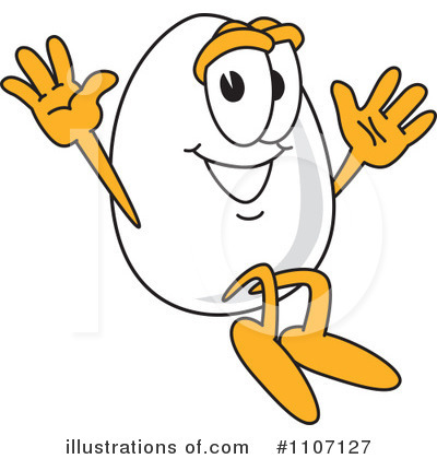 Egg Mascot Clipart #1107127 by Mascot Junction