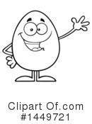 Egg Mascot Clipart #1449721 by Hit Toon