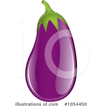 Royalty-Free (RF) Eggplant Clipart Illustration by TA Images - Stock Sample #1054450