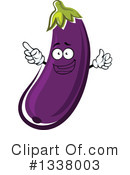 Eggplant Clipart #1338003 by Vector Tradition SM