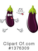 Eggplant Clipart #1376309 by Vector Tradition SM