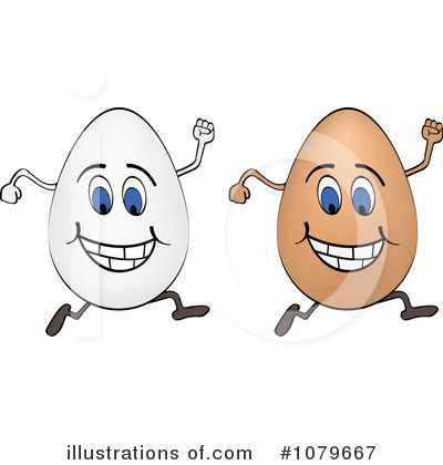 Royalty-Free (RF) Eggs Clipart Illustration by Andrei Marincas - Stock Sample #1079667