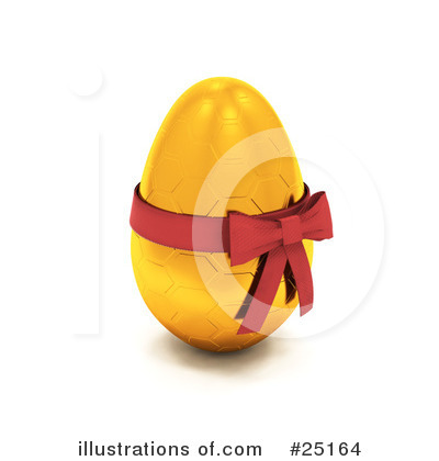 Gold Egg Clipart #25164 by KJ Pargeter