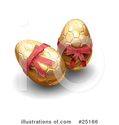 Royalty-Free (RF) Eggs Clipart Illustration by KJ Pargeter - Stock Sample #25166
