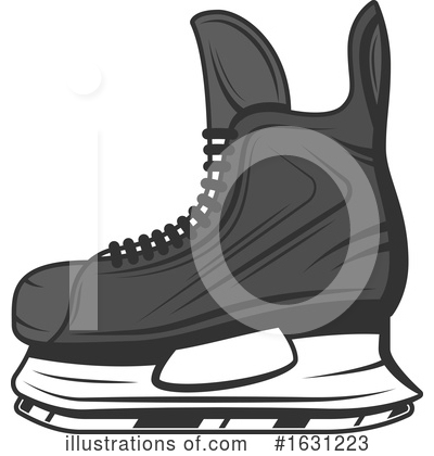 Ice Skate Clipart #1631223 by Vector Tradition SM