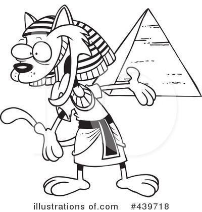 Royalty-Free (RF) Egypt Clipart Illustration by toonaday - Stock Sample #439718