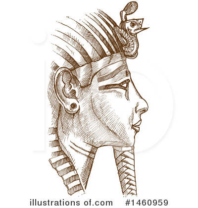 King Tut Clipart #1460959 by Domenico Condello