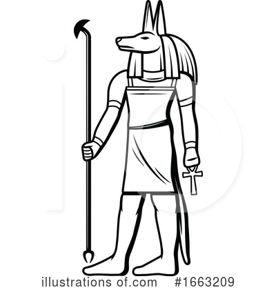 Royalty-Free (RF) Egyptian Clipart Illustration by Vector Tradition SM - Stock Sample #1663209