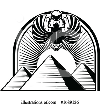 Royalty-Free (RF) Egyptian Clipart Illustration by Vector Tradition SM - Stock Sample #1689136