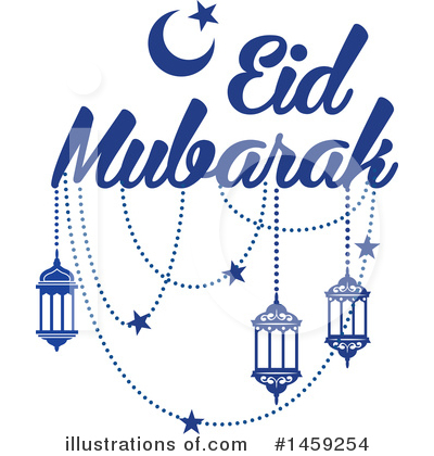 Royalty-Free (RF) Eid Mubarak Clipart Illustration by Vector Tradition SM - Stock Sample #1459254