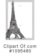 Eiffel Tower Clipart #1095480 by BestVector