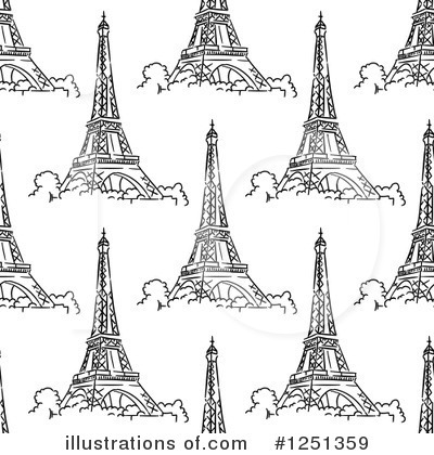 Eiffel Tower Clipart #1251359 by Vector Tradition SM