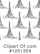 Eiffel Tower Clipart #1251359 by Vector Tradition SM