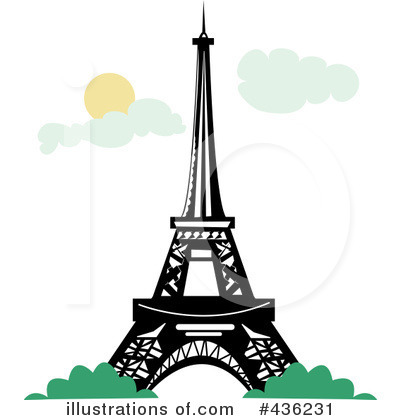 Eiffel Tower Clipart #436231 by Pams Clipart