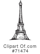 Eiffel Tower Clipart #71474 by xunantunich
