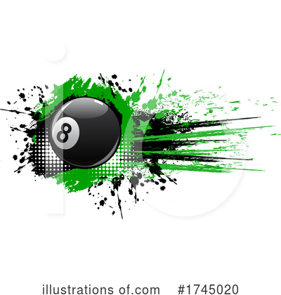 Royalty-Free (RF) Eightball Clipart Illustration by Vector Tradition SM - Stock Sample #1745020