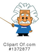 Einstein Clipart #1372877 by Clip Art Mascots
