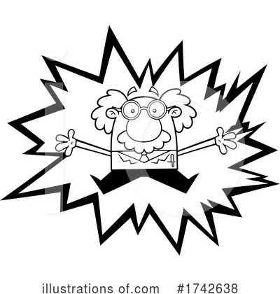 Electrocuted Clipart #1742638 by Hit Toon
