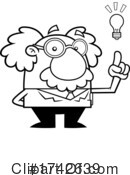 Einstein Clipart #1742639 by Hit Toon