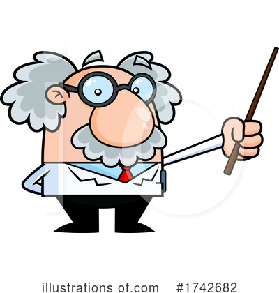 Professor Clipart #1742682 by Hit Toon