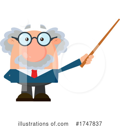 Professor Clipart #1747837 by Hit Toon