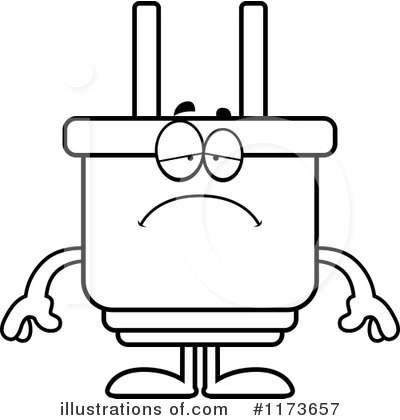 Royalty-Free (RF) Electric Plug Clipart Illustration by Cory Thoman - Stock Sample #1173657