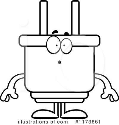 Royalty-Free (RF) Electric Plug Clipart Illustration by Cory Thoman - Stock Sample #1173661