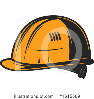 Hardhat Clipart #1615669 by Vector Tradition SM