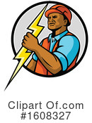 Electrician Clipart #1608327 by patrimonio