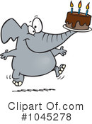 Elephant Clipart #1045278 by toonaday