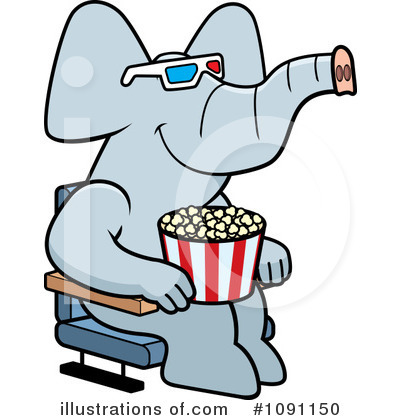 Movies Clipart #1091150 by Cory Thoman
