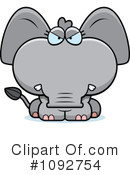 Elephant Clipart #1092754 by Cory Thoman