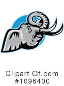 Elephant Clipart #1096400 by patrimonio