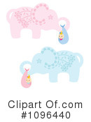 Elephant Clipart #1096440 by Cherie Reve