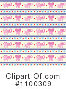 Elephant Clipart #1100309 by Cherie Reve