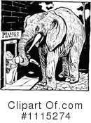 Elephant Clipart #1115274 by Prawny Vintage