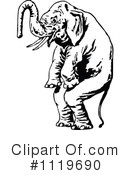 Elephant Clipart #1119690 by Prawny Vintage