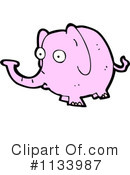 Elephant Clipart #1133987 by lineartestpilot