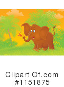 Elephant Clipart #1151875 by Alex Bannykh