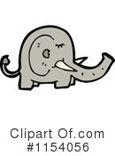 Elephant Clipart #1154056 by lineartestpilot