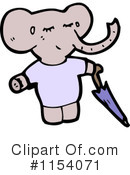 Elephant Clipart #1154071 by lineartestpilot