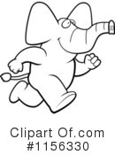 Elephant Clipart #1156330 by Cory Thoman