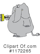 Elephant Clipart #1172265 by djart