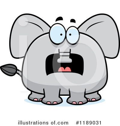 Royalty-Free (RF) Elephant Clipart Illustration by Cory Thoman - Stock Sample #1189031