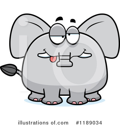 Royalty-Free (RF) Elephant Clipart Illustration by Cory Thoman - Stock Sample #1189034